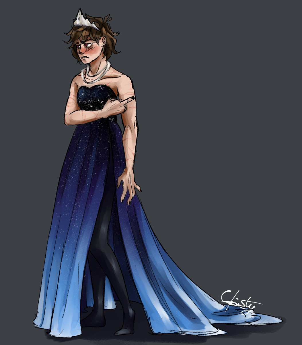 Blue dress 2024